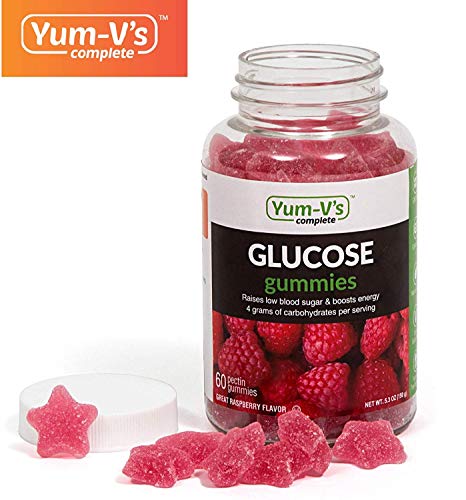 YumVs Complete Glucose Gummies, Raspberry Flavor, (60 Ct); Chewable YUM-V'S uk supplements