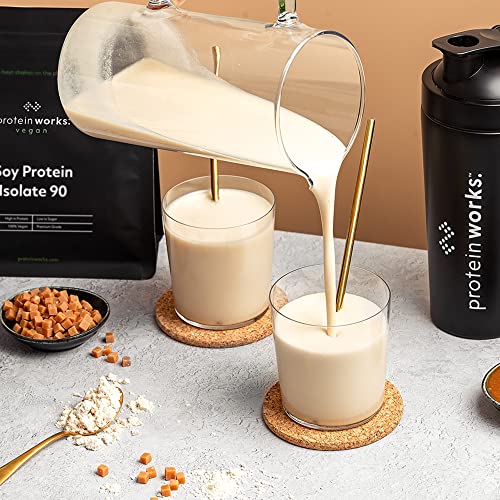 Protein Works Soy Protein 90 (Isolate) Protein Powder | 100% Plant-Based | Low Fat | No Added Sugar Protein Works uk supplements