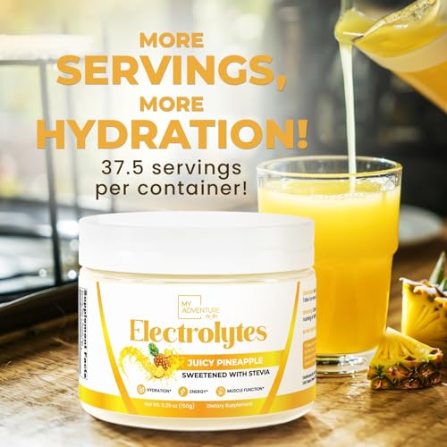 Keto Electrolytes Powder No Sugar -  Made In The USA Electrolyte Mix My Adventure to Fit uk supplements