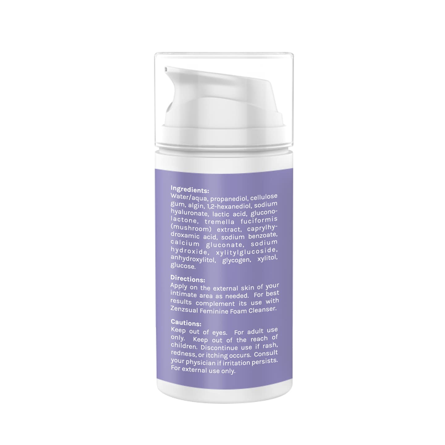 ZENZSUAL Vaginal Moisturizer Gel with Hyaluronic Acid, p-H Balanced, Water-Based for Women ZENZSUAL uk supplements
