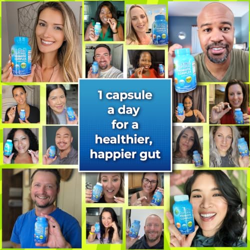 Probiotics with Digestive Enzymes and Prebiotic for Women and Men - 3-In-1 Vegan Probiotic SUPPLEMENTS STUDIO uk supplements