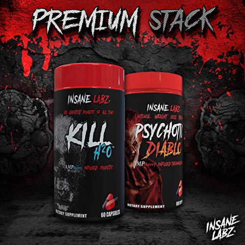 Insane Labz Kill H20, AMPiberry Infused Diuretic, Reduce Water Retention and Bloating Relief Insane Labz uk supplements