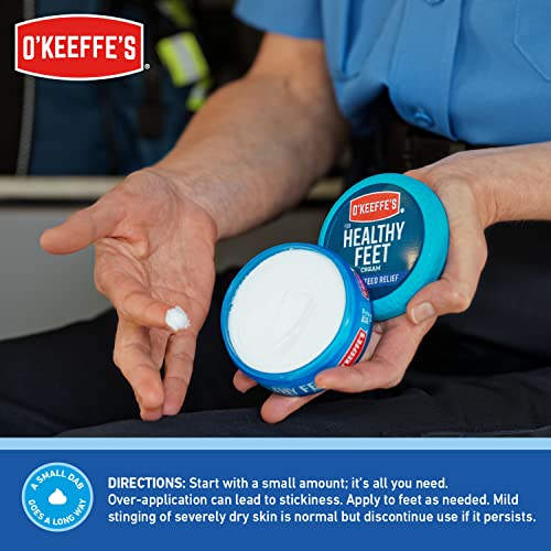 O'Keeffe's for Healthy Feet Foot Cream, Guaranteed Relief for Extremely Dry, Cracked Feet O'Keeffe's uk supplements