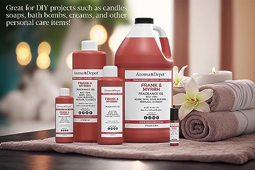 Frankincense & Myrrh 4 oz. Fragrance Oil I Perfume I Skin Oil I Scented Oil. DIY Projects Such as Candles Aroma Depot uk supplements