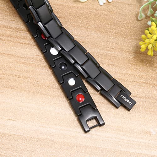 EMMORI Ultra Strength Magnetic Bracelet - 3,500 Gauss Per Magnet -Magnetic Bracelets Emmori uk supplements