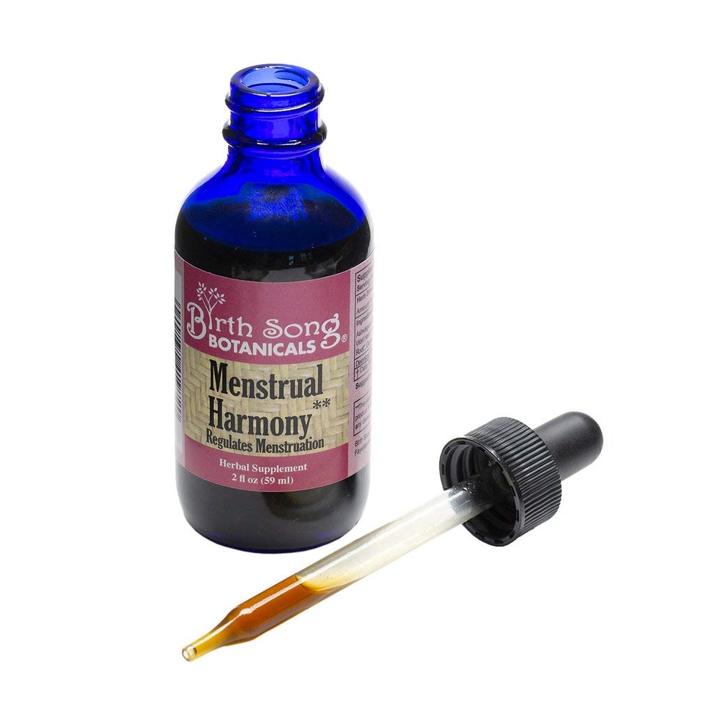 Birth Song Botanicals Menstrual Harmony Tincture, Herbal Period Symptom Support Birth Song Botanicals uk supplements