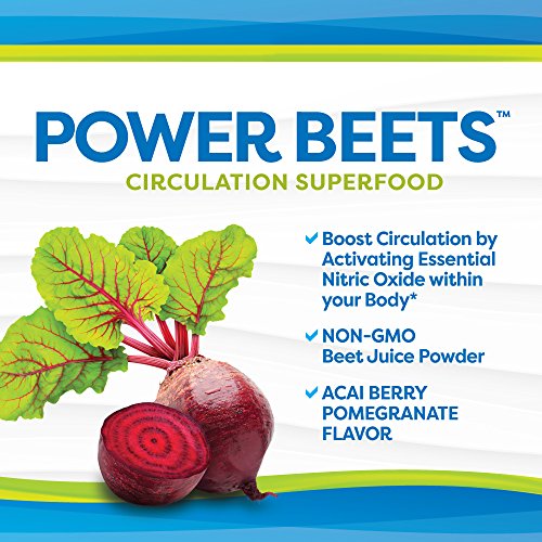 Nu-Therapy Power Beets - Super Concentrated Circulation Superfood - Dietary Supplement SlimFast uk supplements