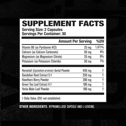 Dry-XT Water Weight Loss Diuretic Pills - Natural Supplement for Reducing Water Retention Jacked Factory uk supplements