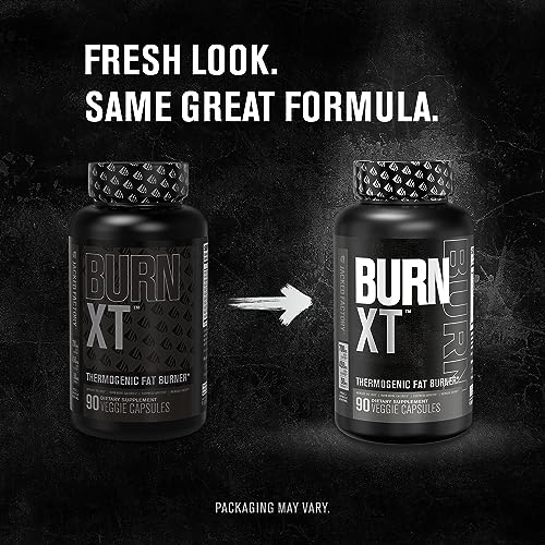 Burn XT Black Thermogenic Fat Burner - Weight Loss Supplement, Appetite Suppressant Jacked Factory uk supplements