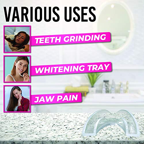 HONEYBULL Mouth Guard for Grinding Teeth [6 Pack] 1 Size for Heavy Grinding | Comfortable HoneyBull uk supplements