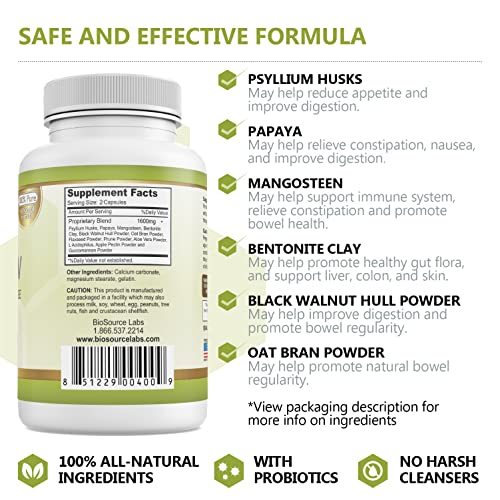 BioSource Labs Colonew Complete Colon Cleanse Natural Detox Supplement for Daily BioSource Labs uk supplements