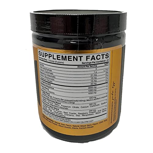 Gold BJJ PreRoll - Jiu Jitsu Pre Workout Supplement for Energy, Focus, and Endurance Gold BJJ uk supplements
