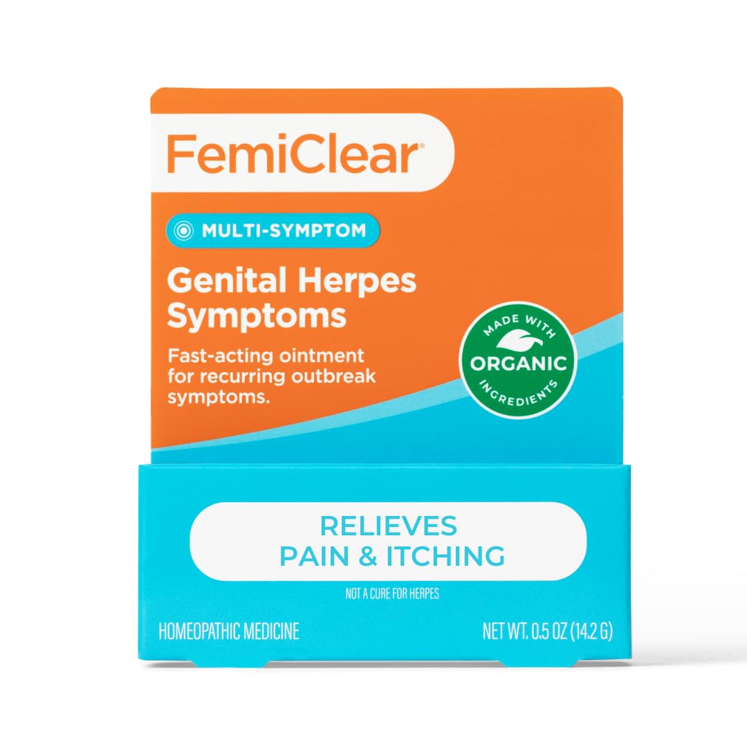 FemiClear for Genital Herpes Symptoms, Multi-Symptom - Effective Intimate Relief FemiClear uk supplements