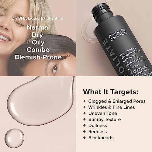 Paula's Choice Skin Perfecting 2% BHA Liquid Salicylic Acid Exfoliant Duo Paula's Choice uk supplements