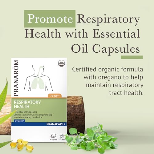 Respiratory Health Pranacaps Pranarom uk supplements