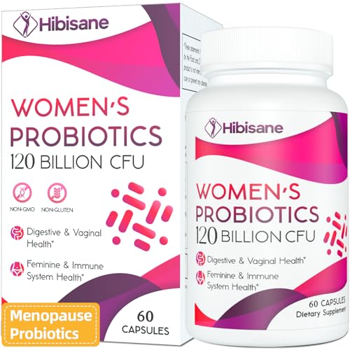 120 Billion CFU Probiotic - Menopause Support Probiotics for Women, 13-in-1 Natural Negima uk supplements