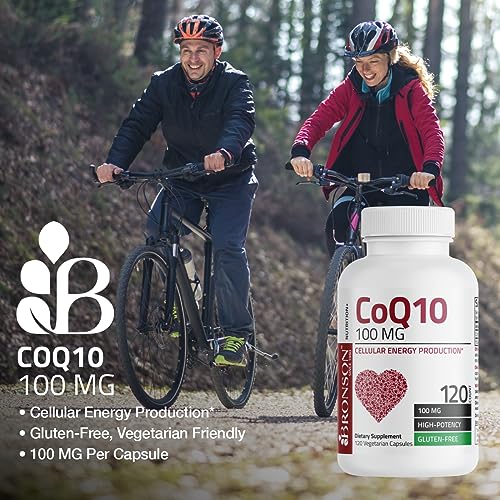 Bronson CoQ10 100 MG High Potency Cellular Energy Production, 60 Vegetarian Capsules Bronson uk supplements