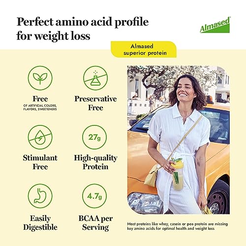 Almased Protein Powder for Weight Loss Kit for Men & Women, Natural Meal Replacement Almased uk supplements