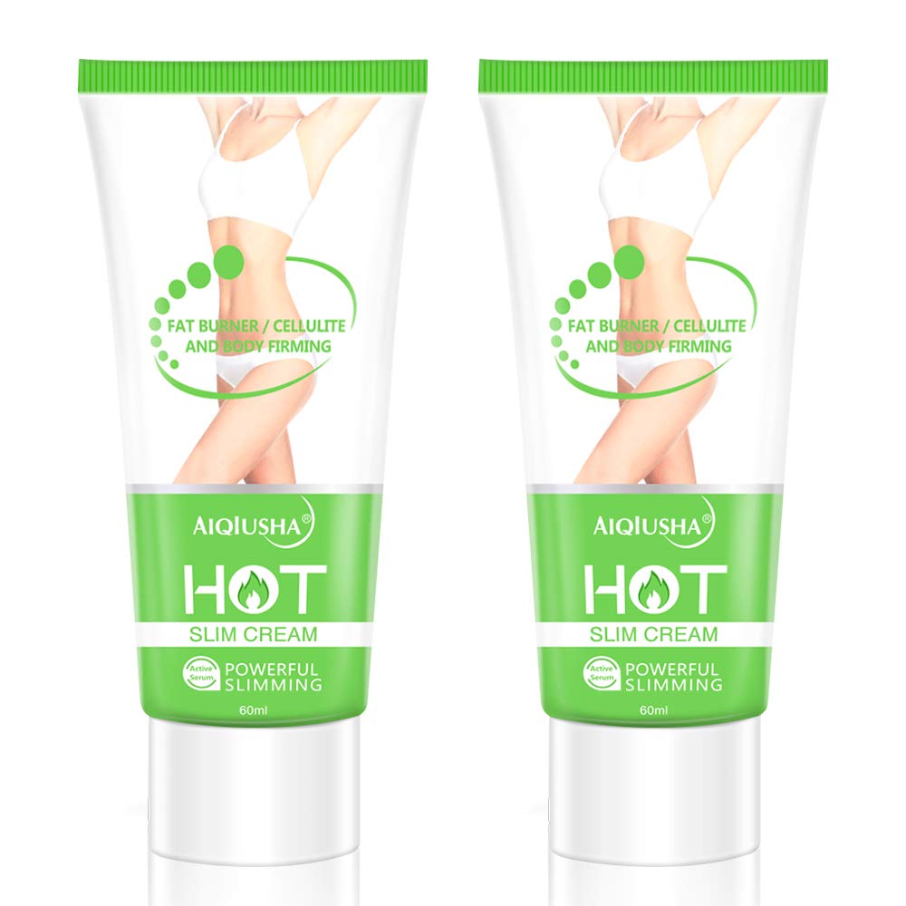 Hot Cream 2 Pack, Cellulite Slimming & Firming Cream, Body Fat Burning Massage Gel AIQIUSHA uk supplements
