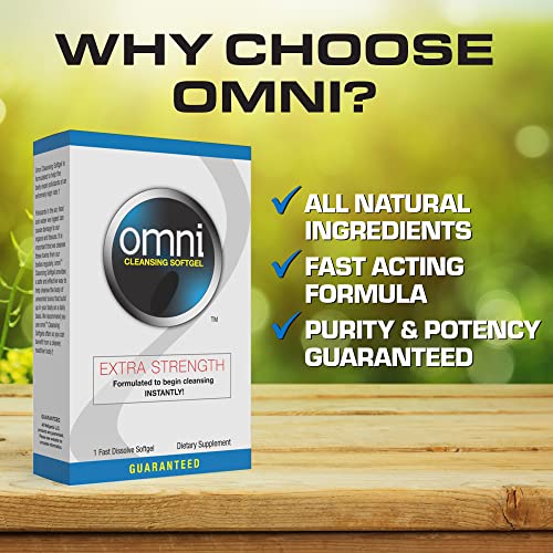 Wellgenix Omni Herbal Detox Cleanse Softgel: Fast Acting Body Detox, Quick Flush Toxin Removal Wellgenix uk supplements