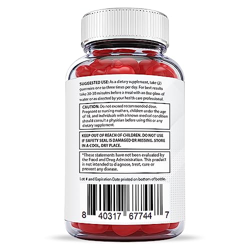 Justified Laboratories X Slim Keto ACV Gummies 1000MG Xslim Vegan Non GMO with Pomegranate Justified Laboratories uk supplements