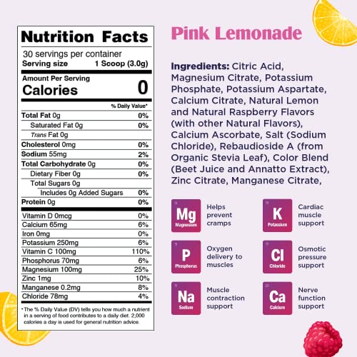 Ultima Replenisher Electrolyte Hydration Drink Mix, Pink Lemonade, 30 Serving Tub Ultima Replenisher uk supplements