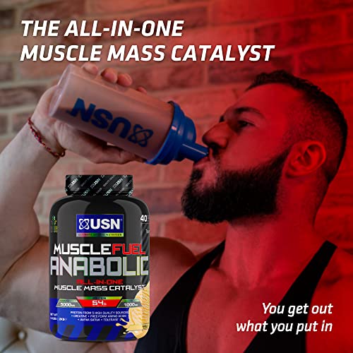 USN Muscle Fuel Anabolic Banana All-in-one Protein Powder Shake (2kg): Workout-Boosting USN uk supplements