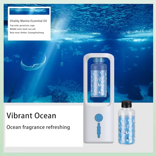 Commercial Smell Machine Oil Diffuser Essential Oil Capacity 50ml Waterless Essential Oil Diffuser Generic uk supplements