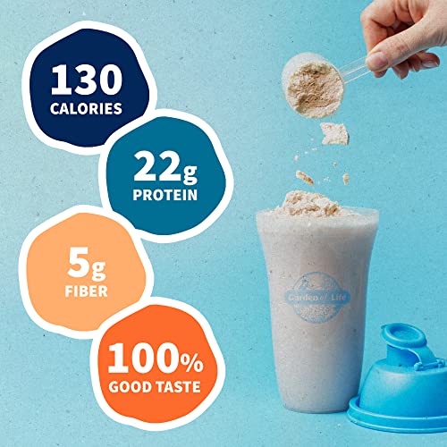 Garden of Life Organic Vegan Vanilla Protein Powder 22g Complete Plant Based Raw Protein Garden of Life uk supplements