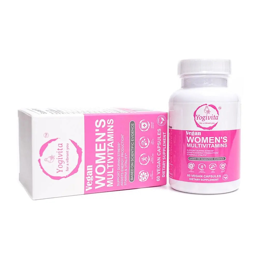 Yogivita Women’s Multivitamin – Wellness, Energy & Immune Support – Vegan, Gluten-Free, 60 Capsules Yogivita uk supplements