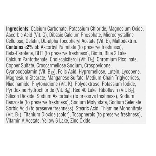 Centrum Silver Multivitamin for Men 50 Plus, Multimineral Supplement, Vitamin D3, B-Vitamins and Zinc, Gluten Free, Non-GMO Ingredients, Supports Memory Centrum uk supplements