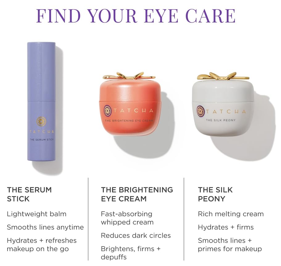 Tatcha The Serum Stick | Smooth Dry Fine Lines Instantly, Face & Eye Brightener Stick 8 G | 0.28 oz TATCHA uk supplements