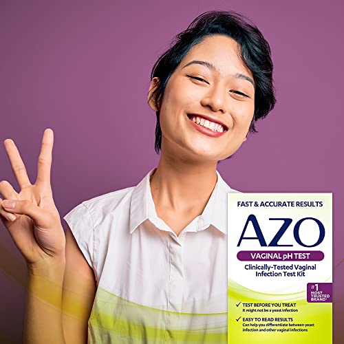 AZO Vaginal pH Test Kit, Clinically-Tested Vaginal Infection Test Kit, Fast & Accurate Results AZO uk supplements