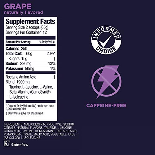 GU Energy Roctane Ultra Endurance Energy Drink Mix, 1.72-Pound Canister GU Energy uk supplements