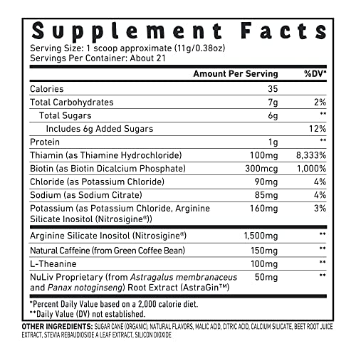 UMZU Zuum Pre-Workout - Energy, Pump & Endurance - with B-Vitamin Complex UMZU uk supplements