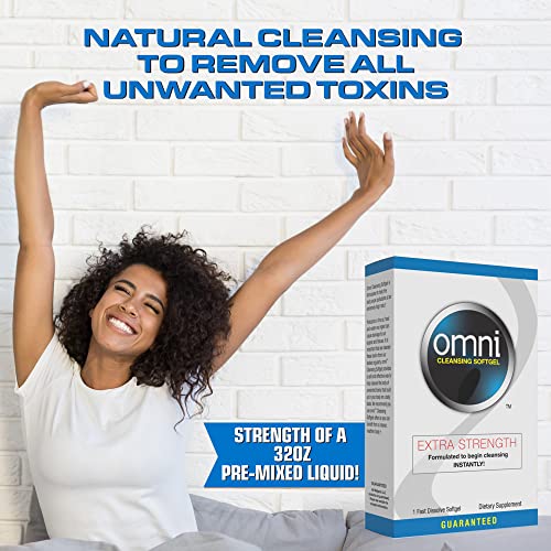 Wellgenix Omni Herbal Detox Cleanse Softgel: Fast Acting Body Detox, Quick Flush Toxin Removal Wellgenix uk supplements
