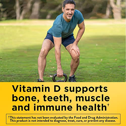Nature Made Vitamin D3 K2, 5000 IU (125 mcg) Vitamin D, Dietary Supplement for Bone Nature Made uk supplements