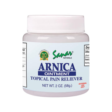 Sanar Naturals Clear Arnica Ointment 2 oz - for Pain Relief and Bruises – Soothing Relief of Muscles Soreness, Joint Pain, Lower Back Pain, and Body - with Menthol and Camphor Sanar Naturals uk supplements
