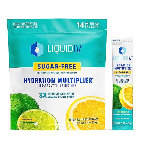 Liquid I.V. Sugar-Free Hydration Multiplier - Lemon Lime – Sugar-Free Hydration Powder Liquid I.V. uk supplements