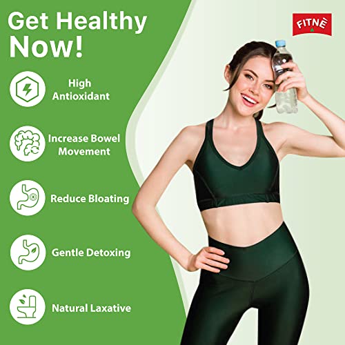 FITNE Green Tea Herbal Honey Lemon With Garcinia Senna Infusion Gentle Detox Cleanse FITNÈ uk supplements
