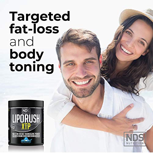 LIPORUSH NDS Nutrition XTP Thermogenic Fat Burner with L-Carnitine - Energy, Focus LIPORUSH uk supplements