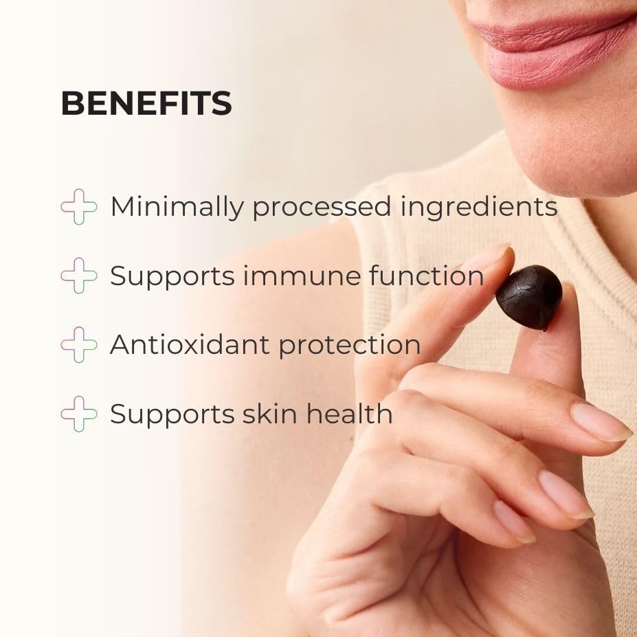 Juice Plus+ Fruit, Vegetable & Berry Blend Soft Chews (Chewables) - 30 Plant-Based Ingredients! Vegan Gummies for Kids & Adults - Gluten-Free, Non-GMO, No HFCS - Prepacked 3 Pouches (30 Chews Each) Juice Plus+ uk supplements