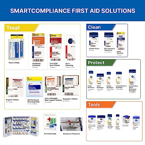 First Aid Only 1000-FAE-0103 50-Person SmartCompliance OSHA First Aid Kit First Aid Only uk supplements
