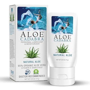 Aloe Cadabra Natural Water Based Personal Lube, Organic Lubricant for Her, Him & Couples, Unscented Aloe Cadabra uk supplements