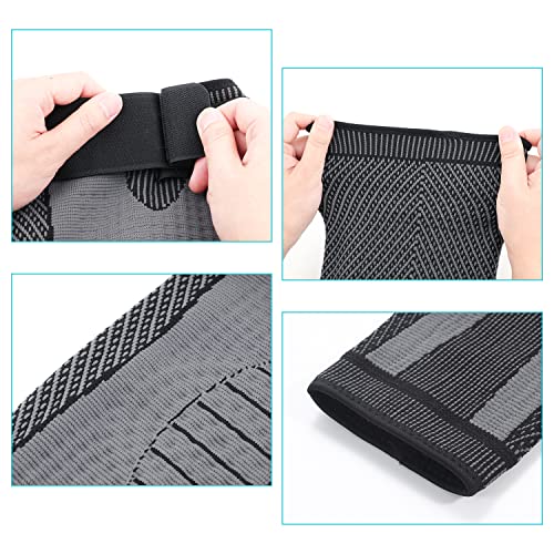 DAFUZ Tourmaline Acupressure self-Heating Shaping Knee Sleeve, Mugwort Acupressure DAFUZ uk supplements