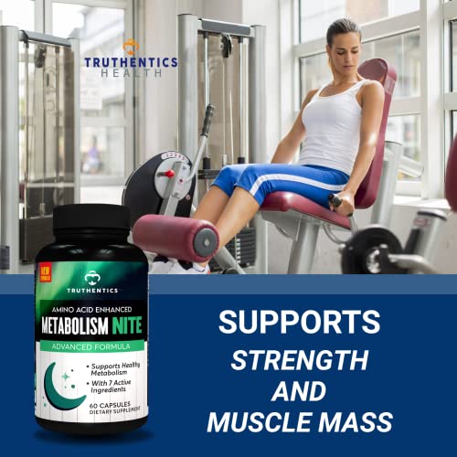 TRUTHENTICS Night Metabolism Booster for Men & Women - Night Time Fat Burner TRUTHENTICS uk supplements