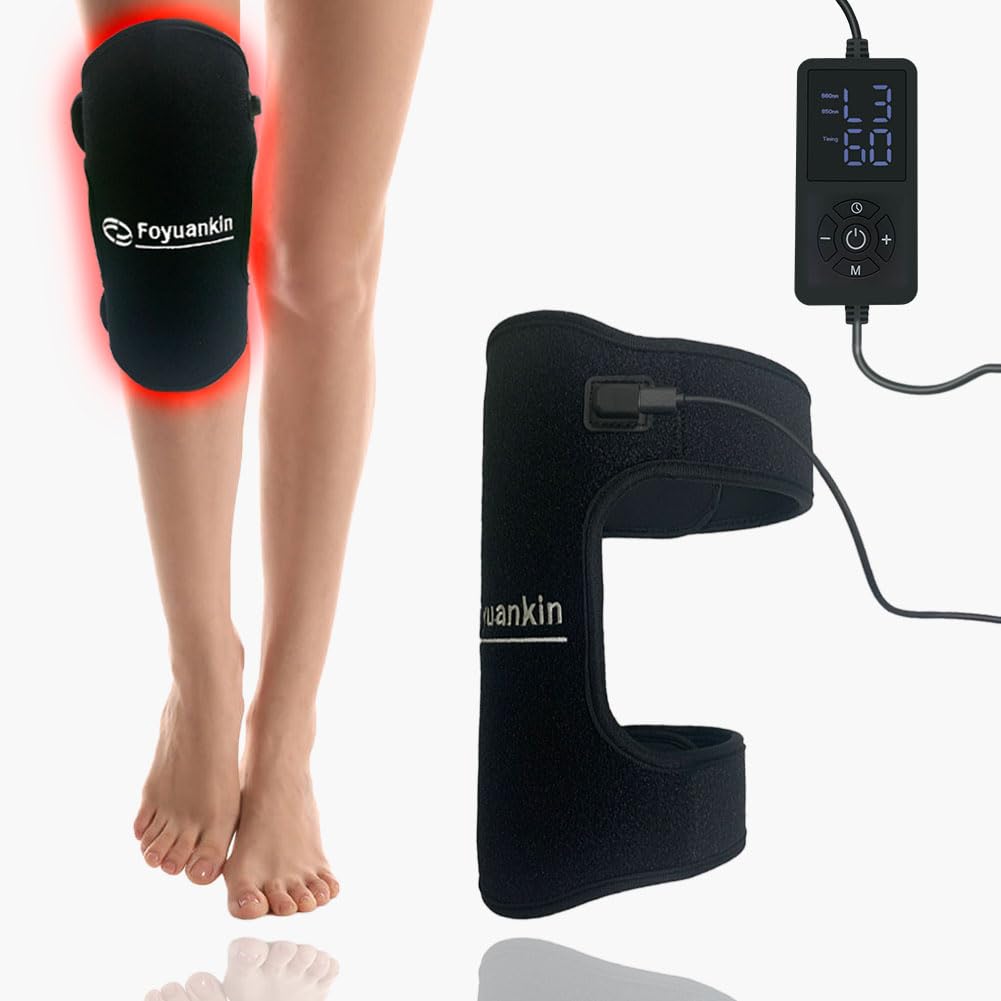 Foyuankin 660nm Red Light Therapy Pad for Joints, 850nm Infrared Light Benefits for Joint Foyuankin uk supplements