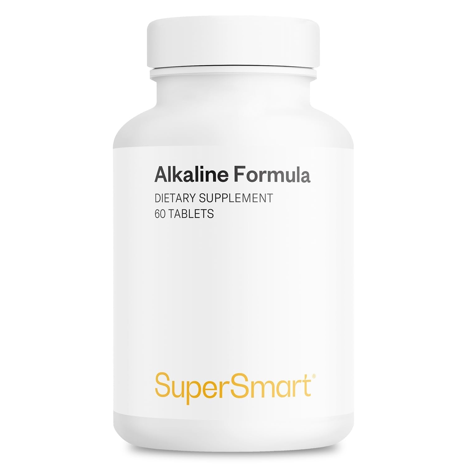Supersmart - Alkaline Formula Supplement (Advanced Formula) - with Potassium Phosphate, Calcium & Magnesium Citrate - pH Balance | Non-GMO & Gluten Free - 60 Tablets Supersmart uk supplements